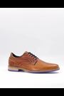 Dune London Brown Brampton Piped Gibson Shoes - Image 2 of 5