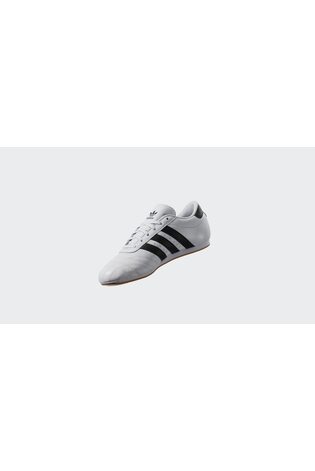 adidas Originals White Ground Taekwondo Lace-Up Trainers - Image 2 of 16 adidas Originals White Ground Taekwondo Lace-Up Trainers - Image 2 of 16