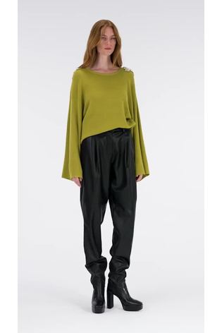 leem Green Pearl Appliqué Sweater - Image 2 of 6