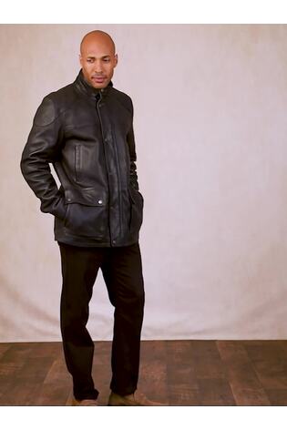 Lakeland Leather Brown Strands Coat - Image 2 of 9