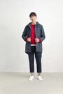 Seasalt Cornwall Blue Bowsprit Easterly Check Inkwell Jacket - Image 2 of 7