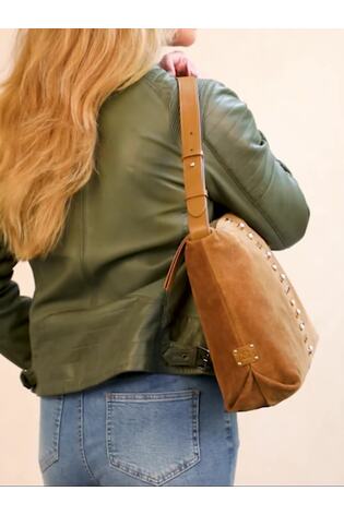 Lakeland Leather Brown Buttermere Cross-Body Bag - Image 2 of 8