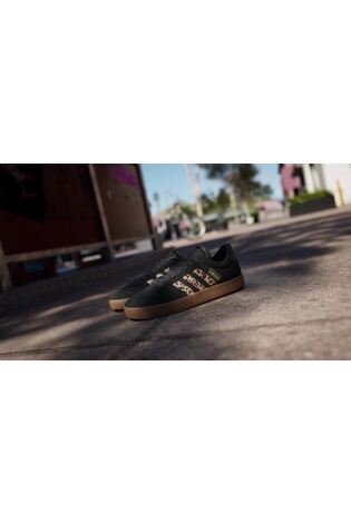 adidas Black Animal VL Court 3.0 Trainers - Image 2 of 19