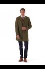 Skopes Green Oswin Herringbone Check Coat - Image 2 of 6