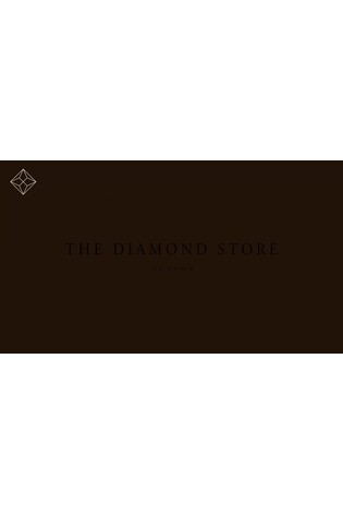 The Diamond Store Red Ruby and Lab Diamond Hoop Earrings - Image 2 of 4