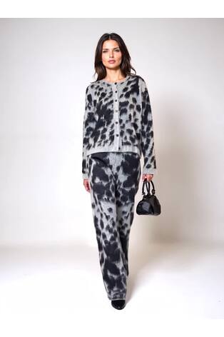 Religion Animal Erin Knitted Lounge Trousers In Jaquard - Image 2 of 7