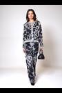 Religion Animal Erin Knitted Lounge Trousers In Jaquard - Image 2 of 7