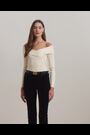 Lauren Ralph Lauren Off The Shoulder Knitted Top - Image 2 of 2