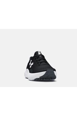 Under Armour Black/Grey Surge 4 Trainers - Image 2 of 8 Under Armour Black/Grey Surge 4 Trainers - Image 2 of 8
