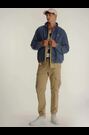 Tommy Jeans Blue Lightweight Collar Jacket - Image 2 of 8