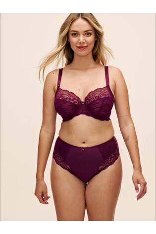 Fantasie Red Non Padded Cesile Underwire Side Support Bra - Image 2 of 7