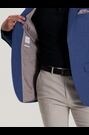 Skopes Dark Blue Tailored Fit Jamie Semi Plain Blazer Jacket - Image 2 of 8