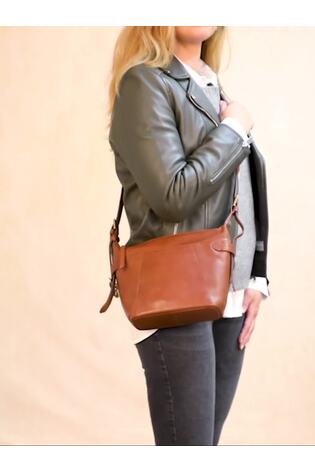 Geantă cu bandulieră Lakeland Leather Newby - Imaginea 2 din 8