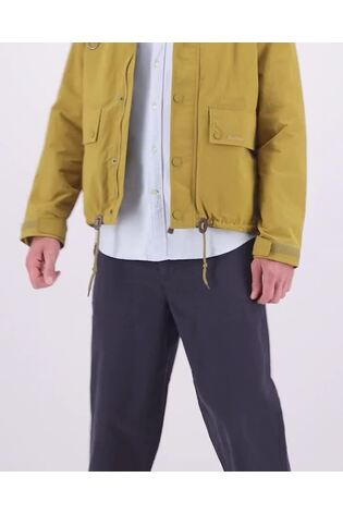 Barbour® Ochre Yellow Showerproof Hooded Utility Spey Jacket