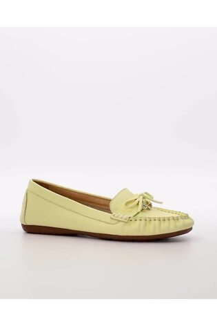 Rumena - Dune London Grovers Trim Detail Driving Usnjeni mokasini - Slika 2 iz 6