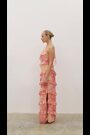 Pretty Lavish Dusky Rose Watercolour Katy Maxi Dress - Image 2 of 5