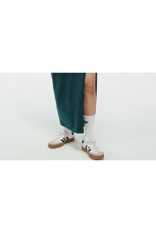 Vestido Midi com decote em V e 3-listras da Adidas Original - Imagem 2 de 8