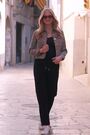 Sosandar Brown Leopard Print Denim Jacket - Image 2 of 6
