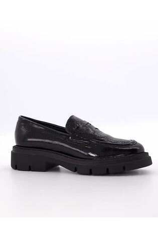 Dune platform loafers sales