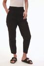 Roman Black Casual Cargo Stretch Trousers - Image 2 of 6