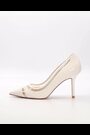 Dune London White Aurelia Vinyl Panel Courts - Image 2 of 7