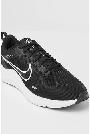 Nike Black/White Downshifter 12 Running Trainers - Image 2 of 5