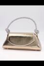 Dune London Natural Brynley Diamanté Tubular Hand Bag - Image 2 of 5