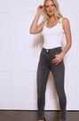 Sosandar Dark Grey Tall Perfect Skinny Jeans - Image 2 of 6