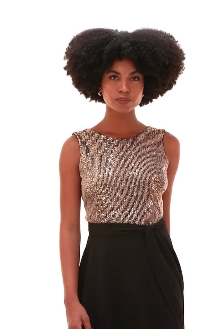 Buy Roman Metallic Sequin Bodice Belted Chiffon Dress from Next South Africa