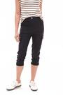 Roman Navy Cropped Cargo Bengaline Trousers - Image 2 of 5