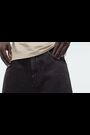 adidas Originals Black Firebird Adicolor Denim Shorts - Image 2 of 6