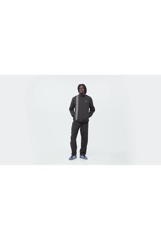 adidas Originals Black Firebird Front Stripes Woven Track Top - Image 2 of 6