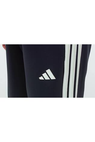 adidas Blue Stadium Loose Fit 3-Stripes Trackpant Trousers - Image 2 of 6 adidas Blue Stadium Loose Fit 3-Stripes Trackpant Trousers - Image 2 of 6