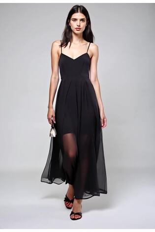 Religion Black Infamous Olsen Full Layer Maxi Dress - Image 2 of 5