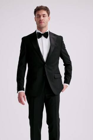 MOSS 精裁 Performance 凹口領禮服西裝外套 - 圖片 2/6