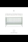 Cuddleco Green Nola Cot Bed - Image 2 of 6