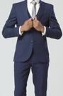 Bright Blue Slim Fit Two Button Suit Jacket - Image 2 of 11