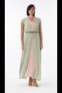 leem Green Lace And Belt Embellished Dress - Image 2 of 6