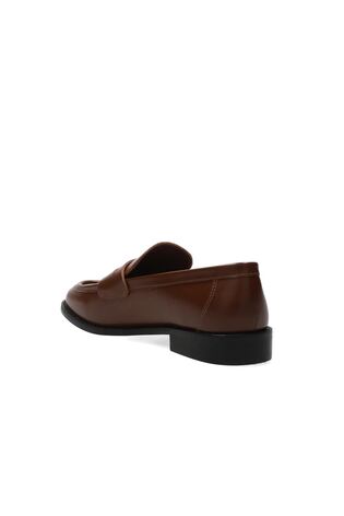 Leather Penny Loafers in Tan - Image 2 of 7