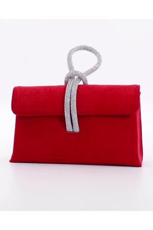 Buy Dune London Red Diamante Handle Brynie Grab Bag from Next Germany