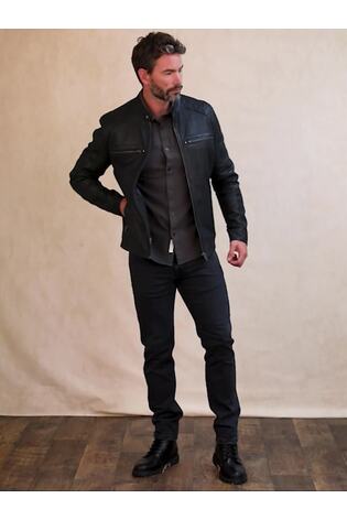 Lakeland Leather Black Harker Jacket - Image 2 of 9
