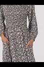FatFace Black/White Adele Midi Dress - Image 2 of 6