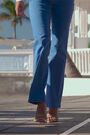 Sosandar Blue Petite Contour Waist Straight Leg Jeans - Image 2 of 6