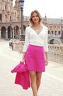 Sosandar Pink A Line Skirt - Image 2 of 6