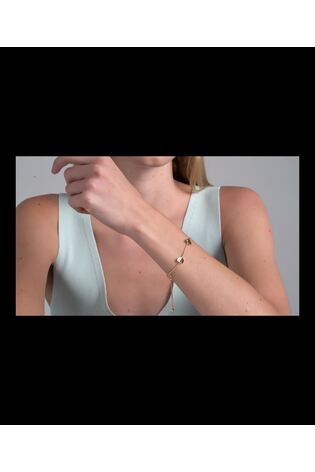 Ted Baker Gold Tone HEDRA Flutter Heart Adjustable Bracelet - Image 2 of 5