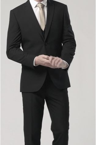 Buy Black Tailored Fit Two Button Suit Jacket from Next USA Buy Black Tailored Fit Two Button Suit Jacket from Next USA