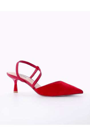 Dune London Red Citrus Asymmetric Courts - Image 2 of 6