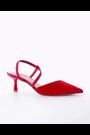 Dune London Red Citrus Asymmetric Courts - Image 2 of 6