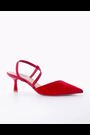 Dune London Red Citrus Asymmetric Courts - Image 2 of 7