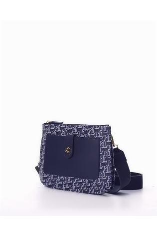 Buy Lauren Ralph Lauren Jamey Monogram Logo Coated Canvas Cross Body Bag from Next Luxembourg